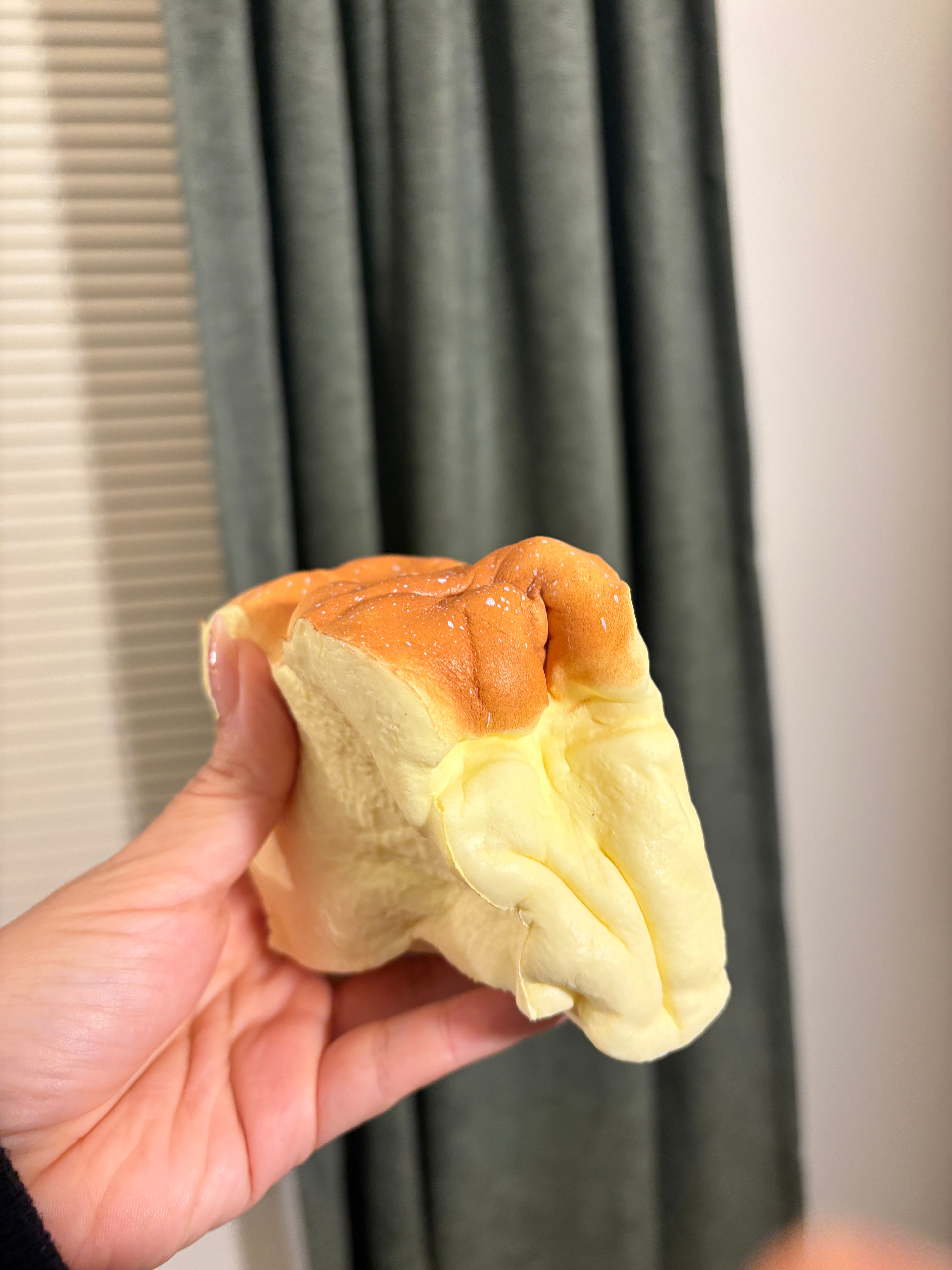 DEFECTIVE Custard Cake Squishy [Hachimi] (Wrinkles)