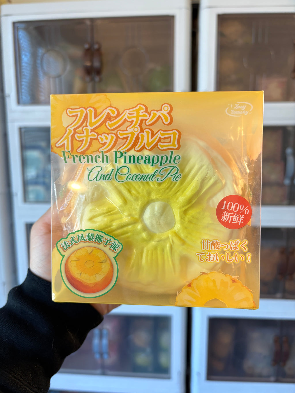 French Pineapple Coconut Pie Squishy [Zoey]