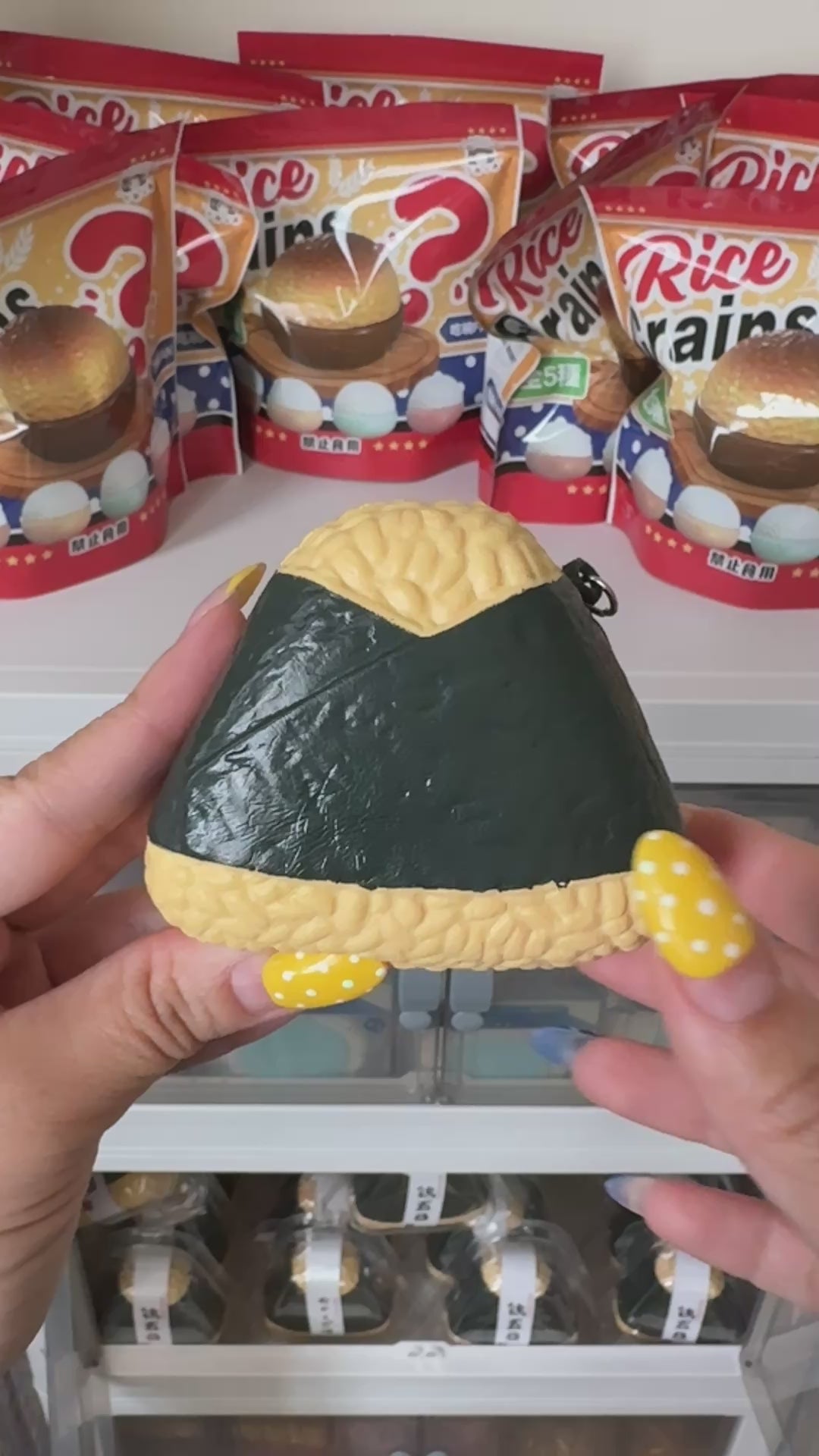 Onigiri Rice Ball Squishy [JANE]
